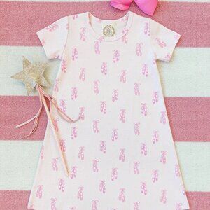 TBBC Beaufort Bonnet Polly Play Dress NEW NWT Size 4T Ballet On Pointe Pink